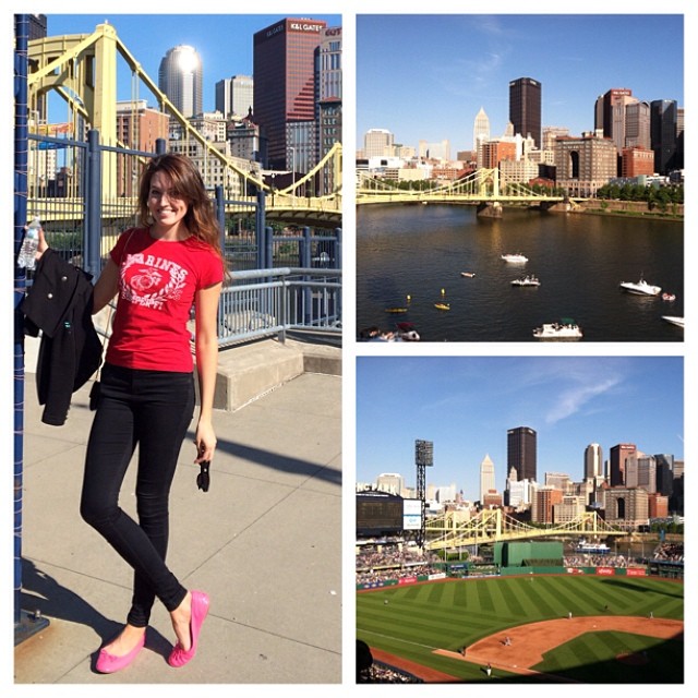 Perfect night for #baseball!! #pittsburgh #pirates #pncpark