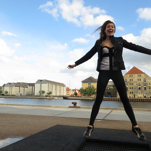 Haaaappppy Sunday! #Copenhagen, you’ve been great!!  #travel #summerofadventure #trampoline #playtime