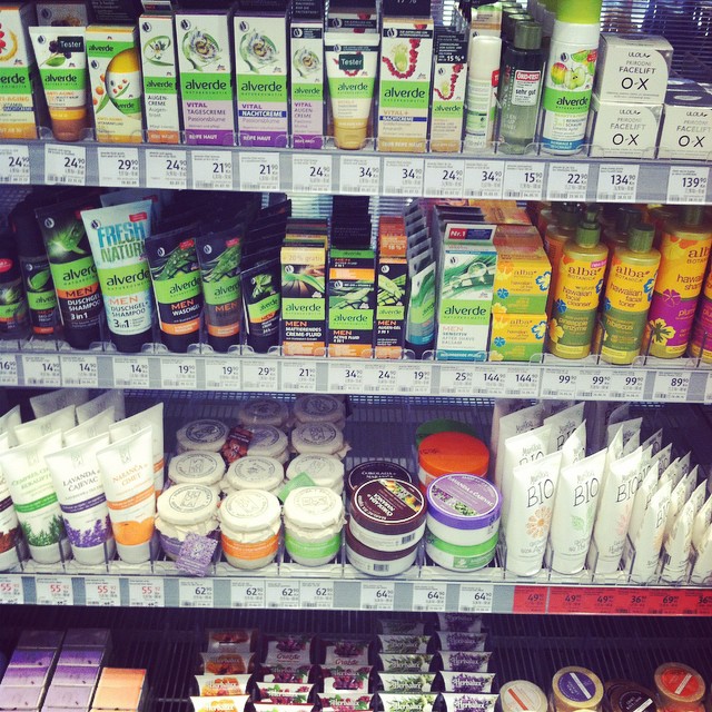 Like a kid in a candy store – just discovered the #natural #cosmetics section of our local #Lapad drugstore! Bravo, #Croatia for being so on your #organic game!!