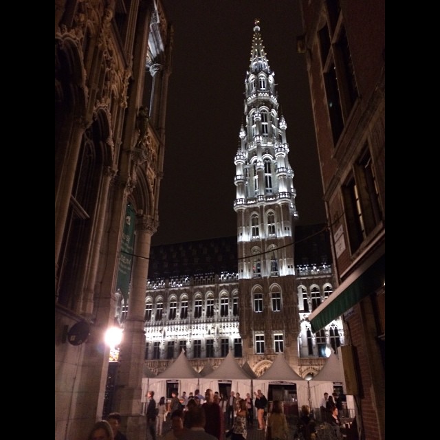 #Nighttime in #Brussels