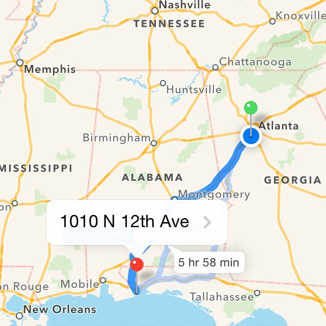 Our next leg? Takes us into the Deep South! Time for a whole new culture I have barely even experienced, let alone lived in!  Here we go folks…getting exciting!!  #waydownsouth #bringiton #homeiswhereveryouare