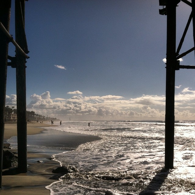 #California #Saturdays – took a quick walk earlier today and listened to some super encouraging podcasts by @terrisavellefoy – how are you all refreshing yourselves this weekend? #beach #peace #refresh #ocean #waves ️